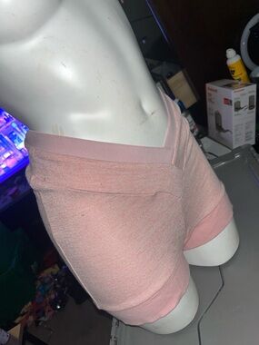 Women's High Waist Knit Shorts - Pink